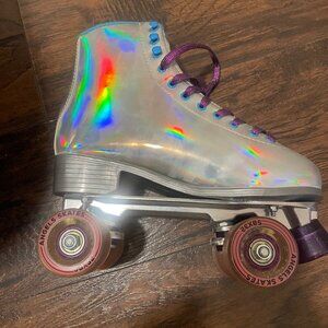 Holographic Roller Skates